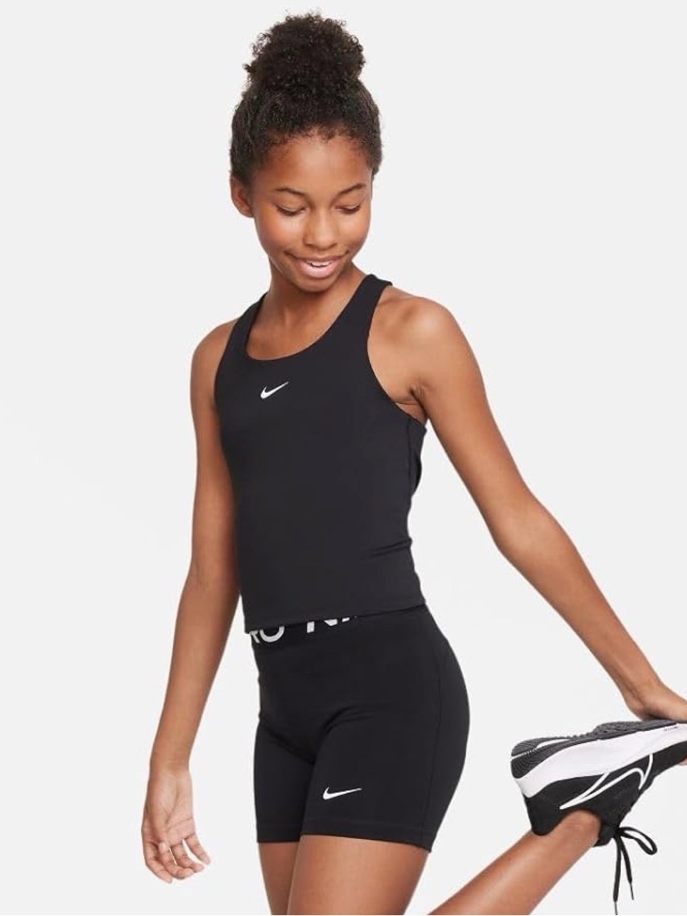 Nike Swoosh Big Kids’ (Girl’s) Tank Sports Bra